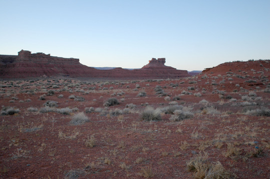 Near Monument Valley, probably along Highway 163.