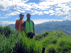 Hillside on the way outta Quito.