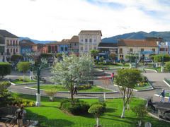 Sangolqui town square.