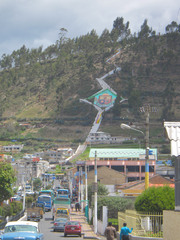 In Pujilí, heading west into the Quilotoa loop.