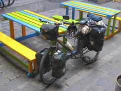 Julian Bloomer's bike.