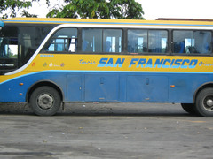 Hmmm . . . take the bus back home?