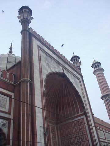 The Jama Masjid, Delhi.