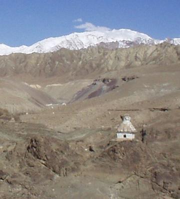 Burial stupa, Alchi.