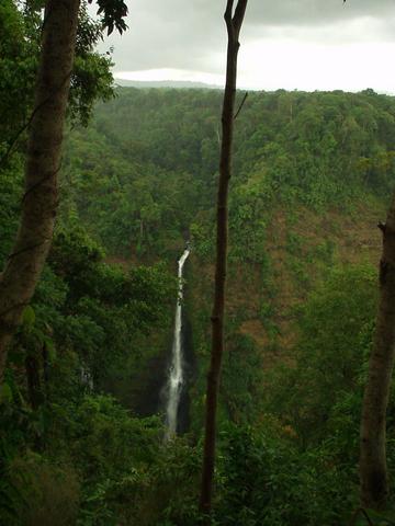 Waterfall at Tad Fane resort, Champasak province.