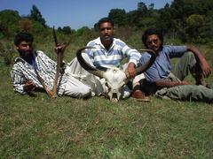 L to R: one of the Toda men, Rajiv, and Subbu.