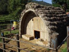 Home in the hills: a traditional Toda house, a Warthetyas or Perzilas.