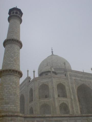 Close up of the Taj.