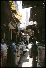  The spice market in Khan al-Khalili.