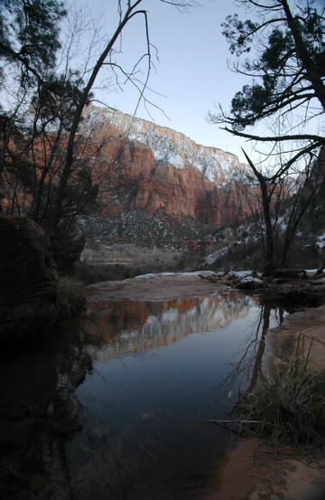Emerald Pools trail in Zion National Park.