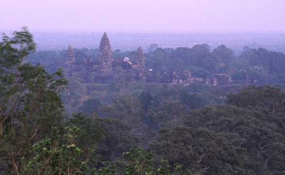 Angkor Wat, the central temple.