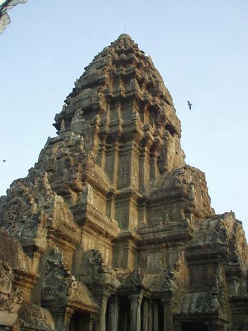 One of the towers of Angkor Wat.