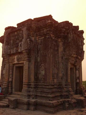 Temple on Phenom Bakeng, Angkor.