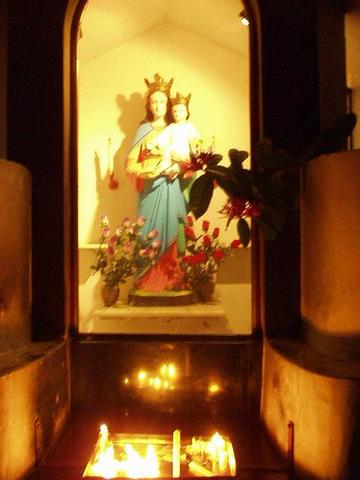 Icon of Mary, Ernakulam, Kerala.