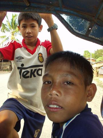 Lao children, Attapeu province.