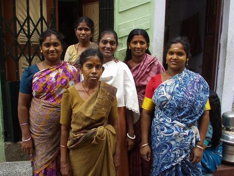 Family in Madurai.