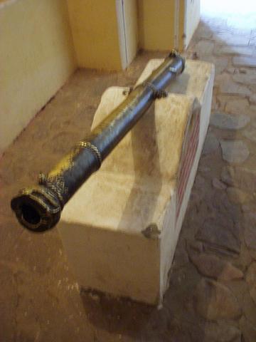 The Canon 'Machhvan' at Jaigarh.