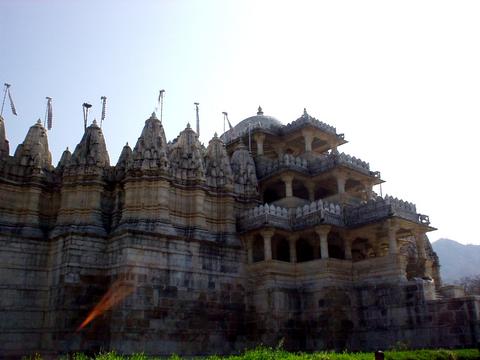 The Jain Temple at Ranakpur.